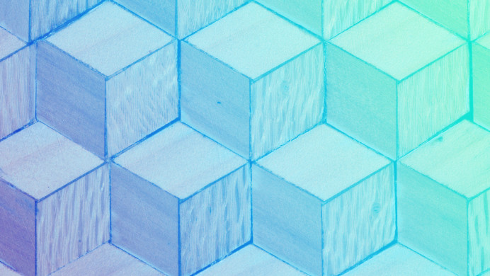 Design of blocks going upwards